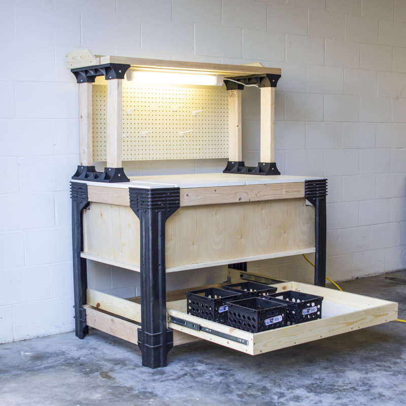 2x4 Basics Hopkins Workbench Kit &amp; Reviews | Wayfair